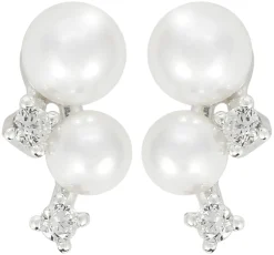 Orecchini a perno - Iced Pearl