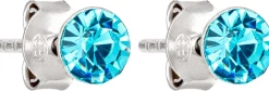 Orecchini a perno - Light Aqua