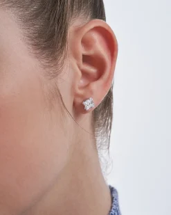Orecchini a perno - Little Square