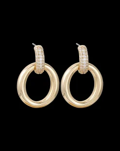 Orecchini a perno - Oval Glow