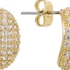 Orecchini a perno - Oval Glitter