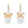 Orecchini a perno - Pearl Bow