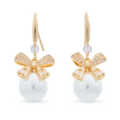 Orecchini a perno - Pearl Bow