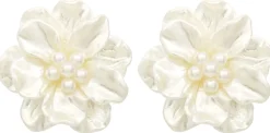 Orecchini a perno - Pearl Petals