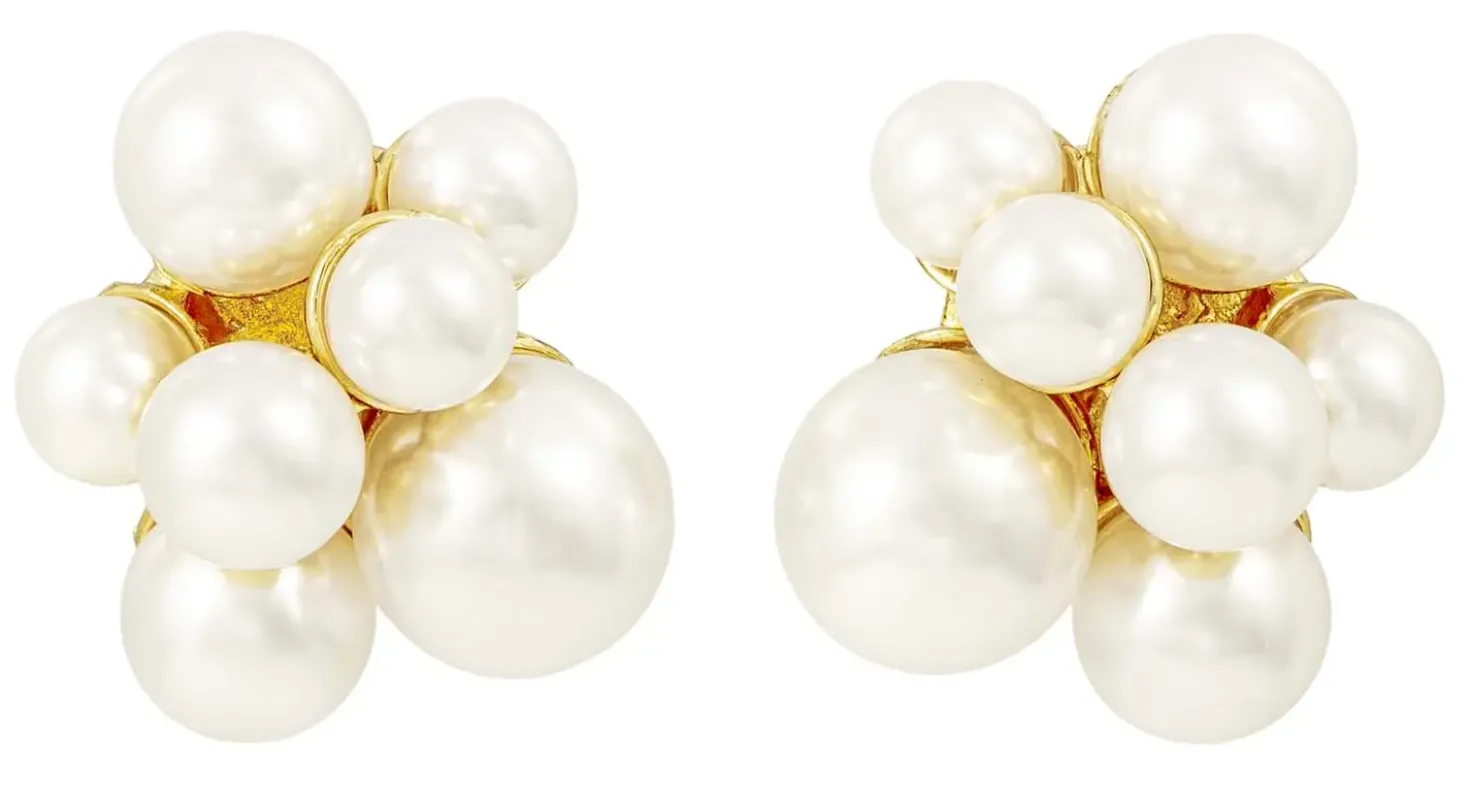 Orecchini a perno - Pearly Chunk