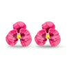Orecchini a perno - Pink Art