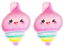 Orecchini a perno - Pink Ice