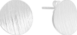 Orecchini a perno - Plain Silver