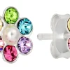 Orecchini a perno - Rainbow Blossom