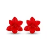 Orecchini a perno - Red Bloom
