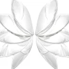 Orecchini a perno - Silver Flowers