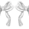 Orecchini a perno - Silver Bows