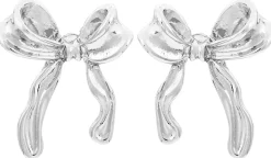 Orecchini a perno - Silver Bows
