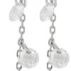 Orecchini a perno - Silver Light
