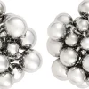 Orecchini a perno - Silver Chrome