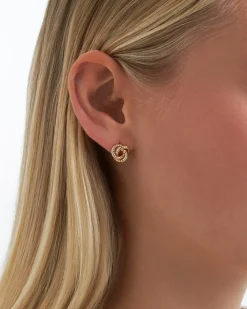 Orecchini a perno - Small Knot