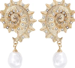 Orecchini a perno - Sparkling Shells