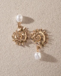 Orecchini a perno - Sparkling Shells