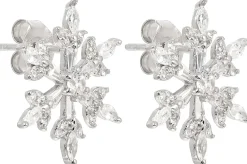 Orecchini a perno - Sparkling Snowflakes