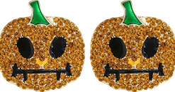 Orecchini a perno - Sparkling Pumpkin