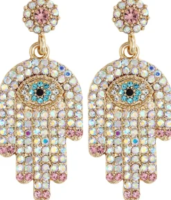 Orecchini a perno - Sparkling Hand