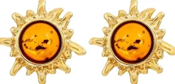 Orecchini a perno - Sunny Amber