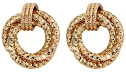 Orecchini a perno - Textured Glam