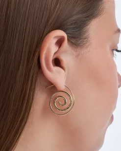 Orecchini a perno - Thin Spiral