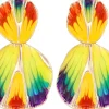 Orecchini a perno - Tropical Ginkgo
