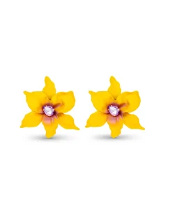 Orecchini a perno - Yellow Daisy
