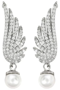 Orecchini a perno - Zirconia Wings