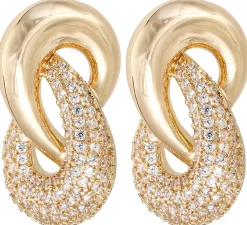 Orecchini a perno - Zirconia Eight