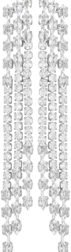 Orecchini a perno - Zirconia Tassel