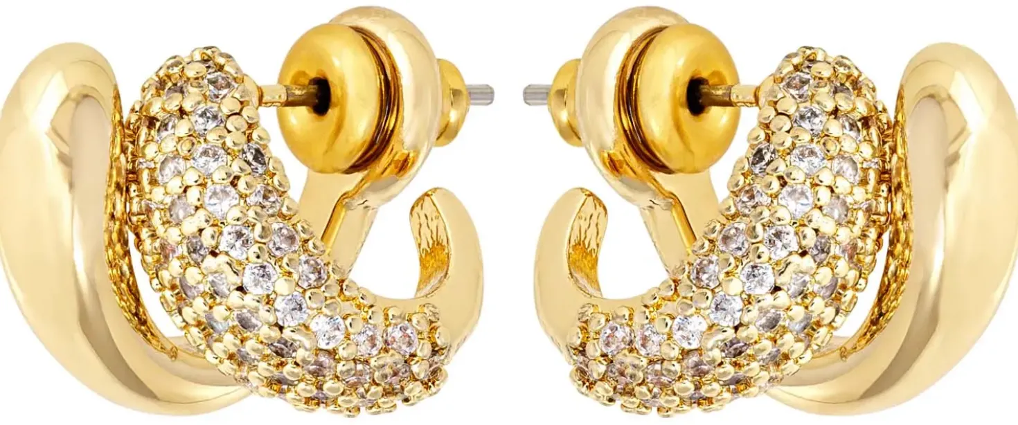 Orecchini a perno - Zirconia Dream