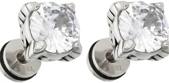 Orecchini a perno da uomo - Bold Shine