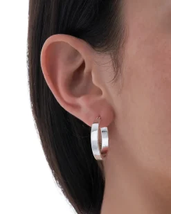 Orecchini creoli - Cute Silver