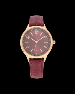 Orologio - Burgundy Bliss