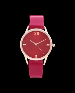 Orologio - Simple Burgundy