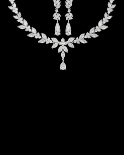 Parure - Floral Zirkonia
