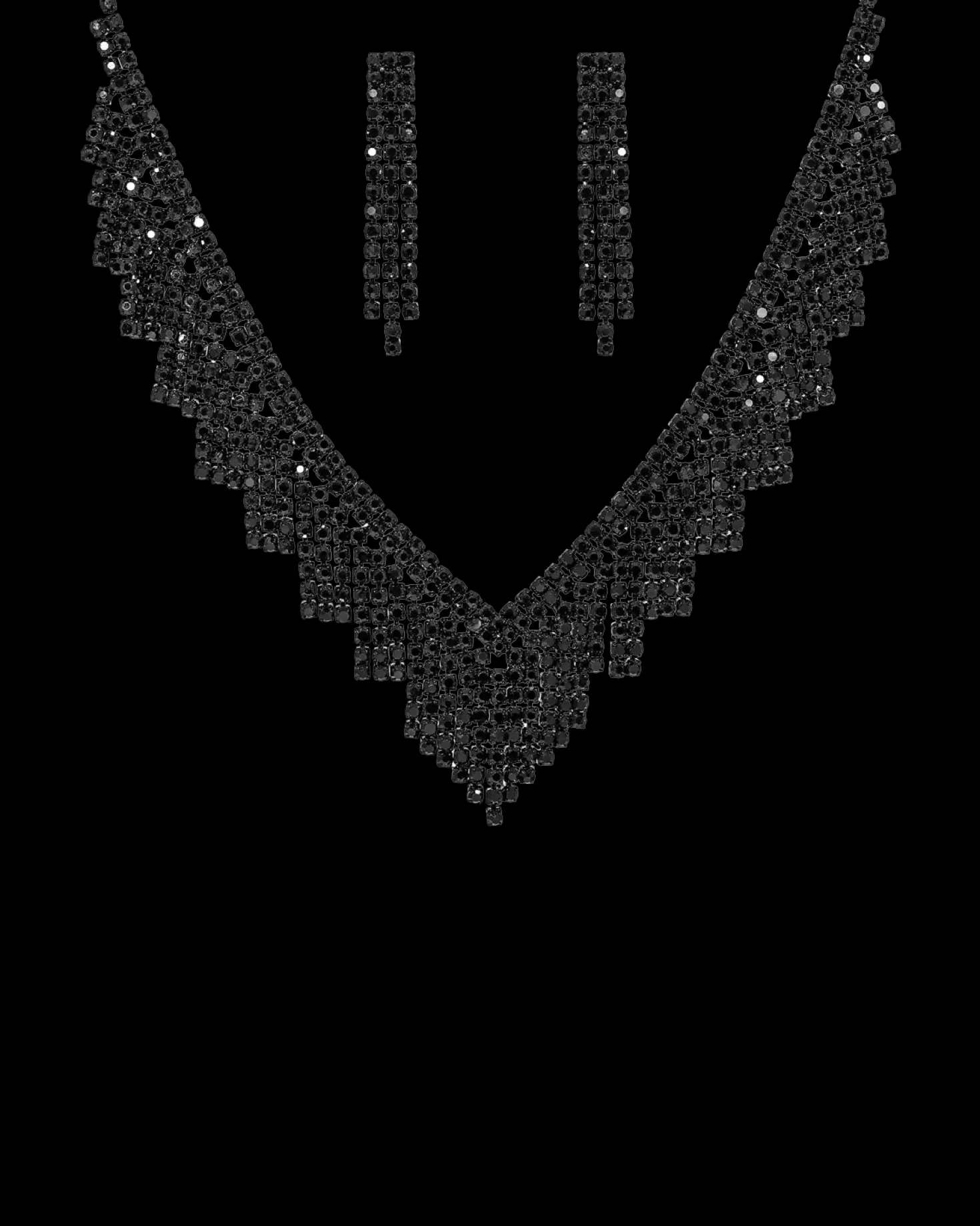 Parure di gioielli - Black Waterfall
