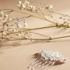 Pettine - Floral Zirconia