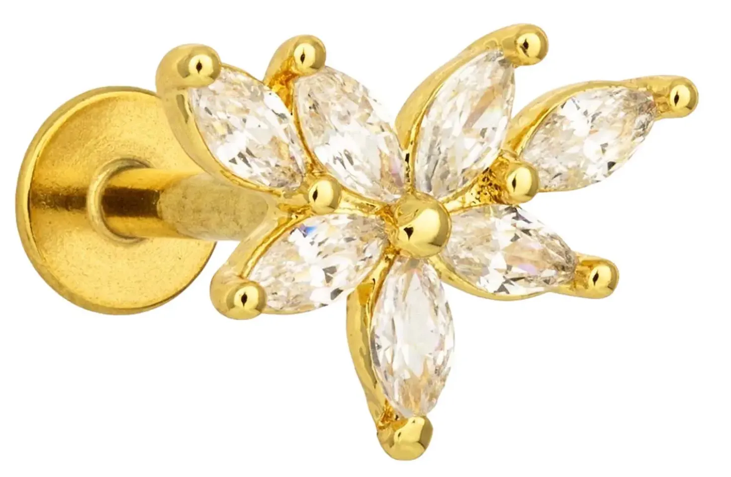 Piercing - Golden Sparkle