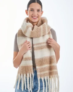 Sciarpa - Beige Stripes