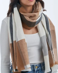 Sciarpa - Checkered Brown