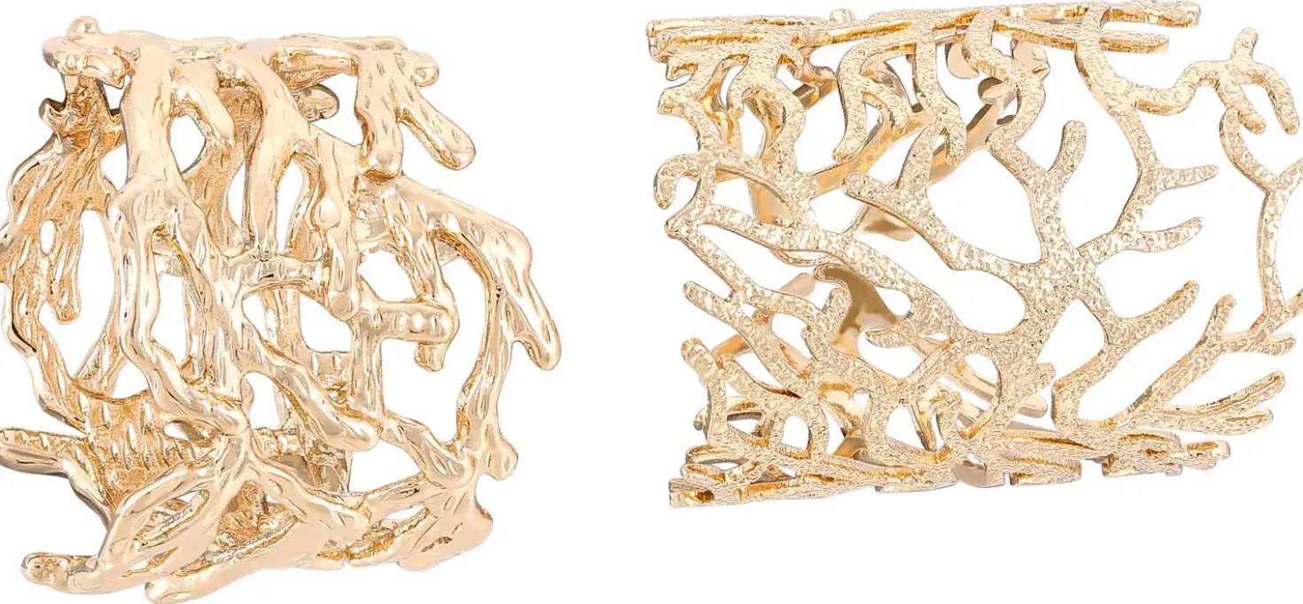 Set di anelli - Coral Duo
