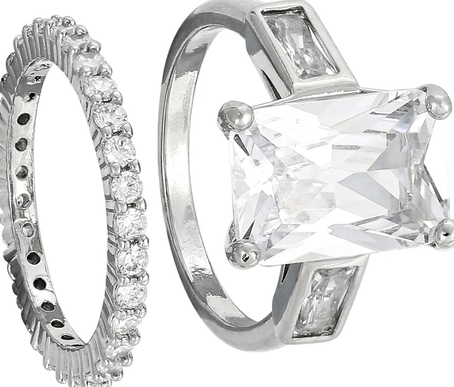 Set di anelli - Elegant Sparkle