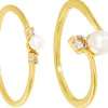 Set di anelli - Glamour Pearl