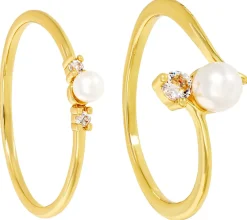 Set di anelli - Glamour Pearl