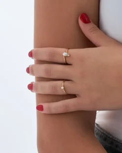 Set di anelli - Glamour Pearl