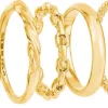 Set di anelli - Golden Day